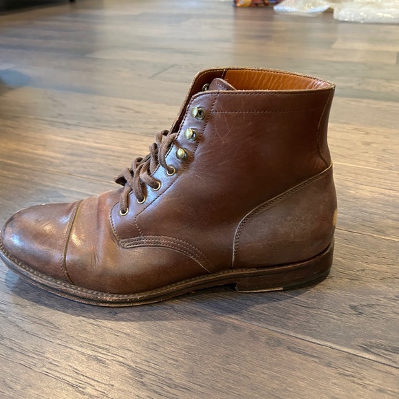 J. Crew men’s leather boots size 10.5D - Picture 5 of 10